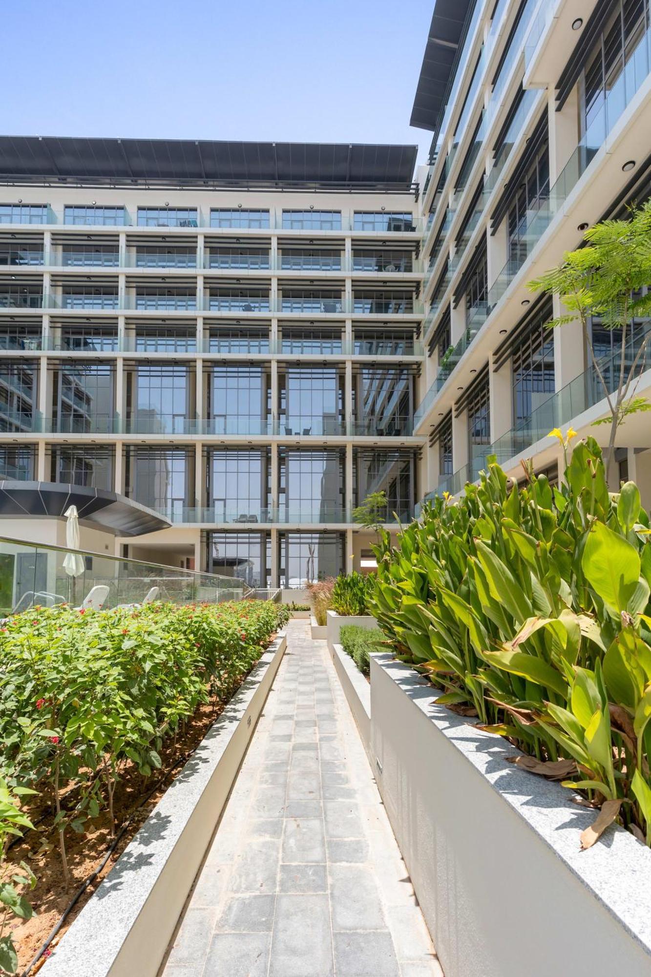 Silkhaus Modern 1Bdr In Oasis Near Masdar City Park Abu Dhabi Exterior foto